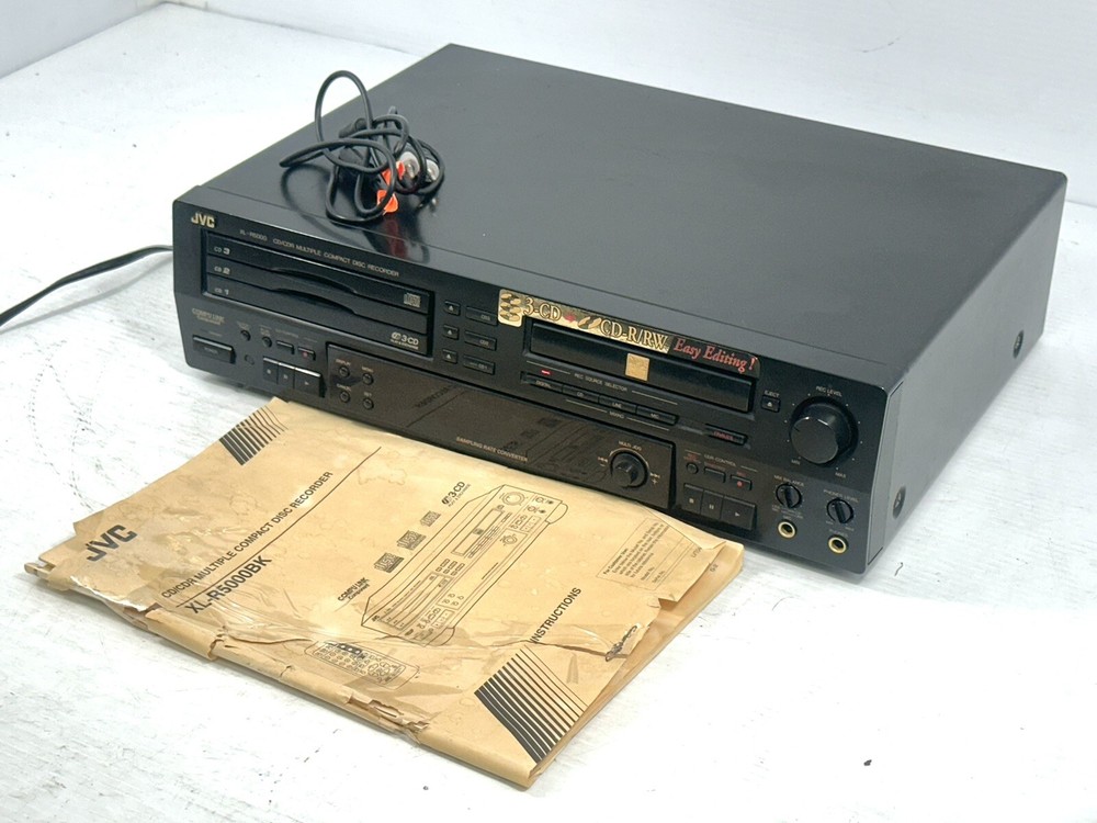 JVC XL-R5000 Digital Multi CD Compact Player & Recorder, Left Side Working Only