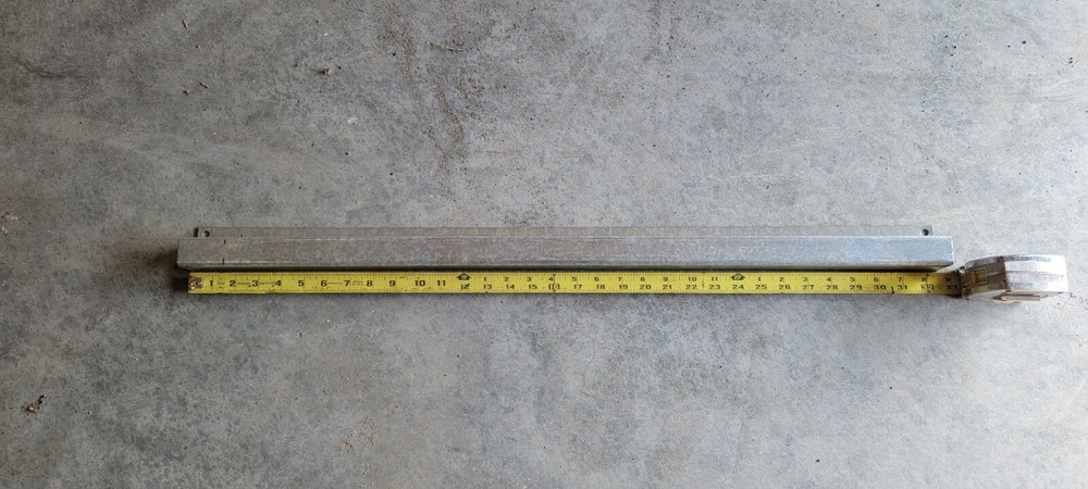 Pallet Racking Pallet Support Cross Bars 32" Long Steel READ DESCRIPTION