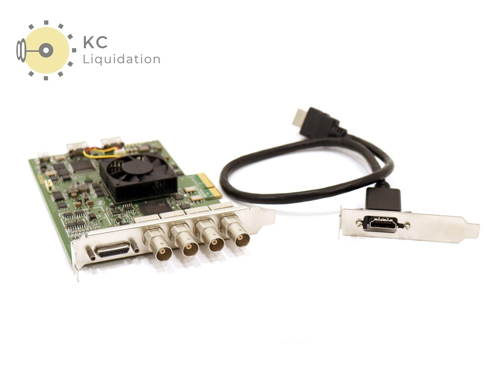 Blackmagic Design Decklink HD Extreme 3D+ Card BMDPCB140A1 w/ Breakout Cable