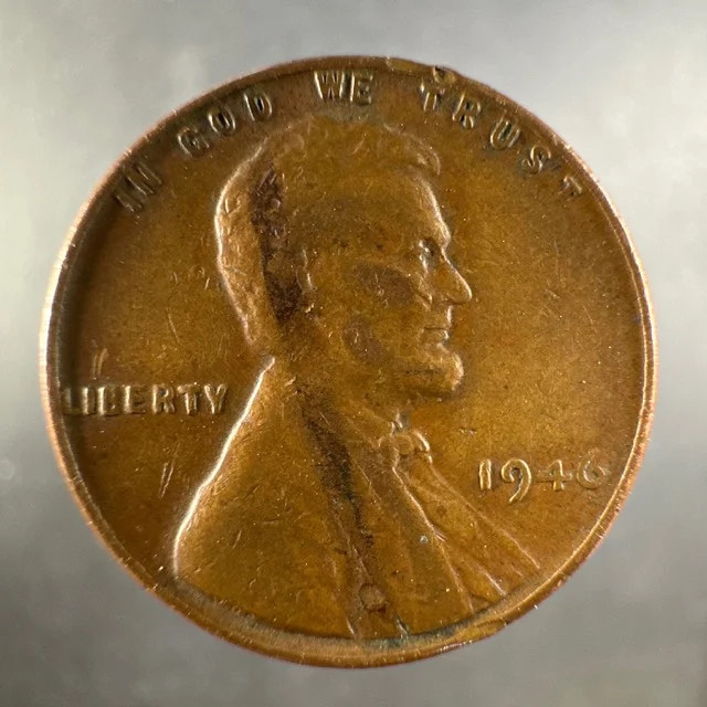 1946 Lincoln Wheat Cent Lightly Circulated
