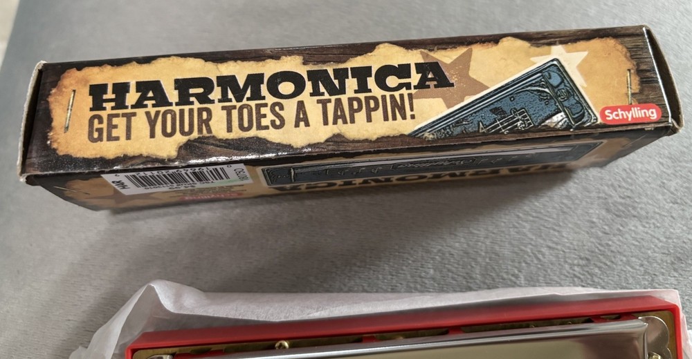 New Schylling 2014 Toe Tapping Harmonica