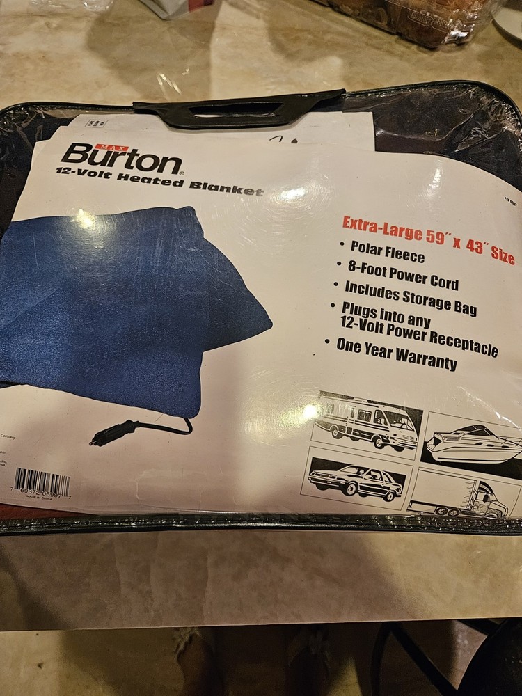 Barton 12-volt Extra-Large electric blanket