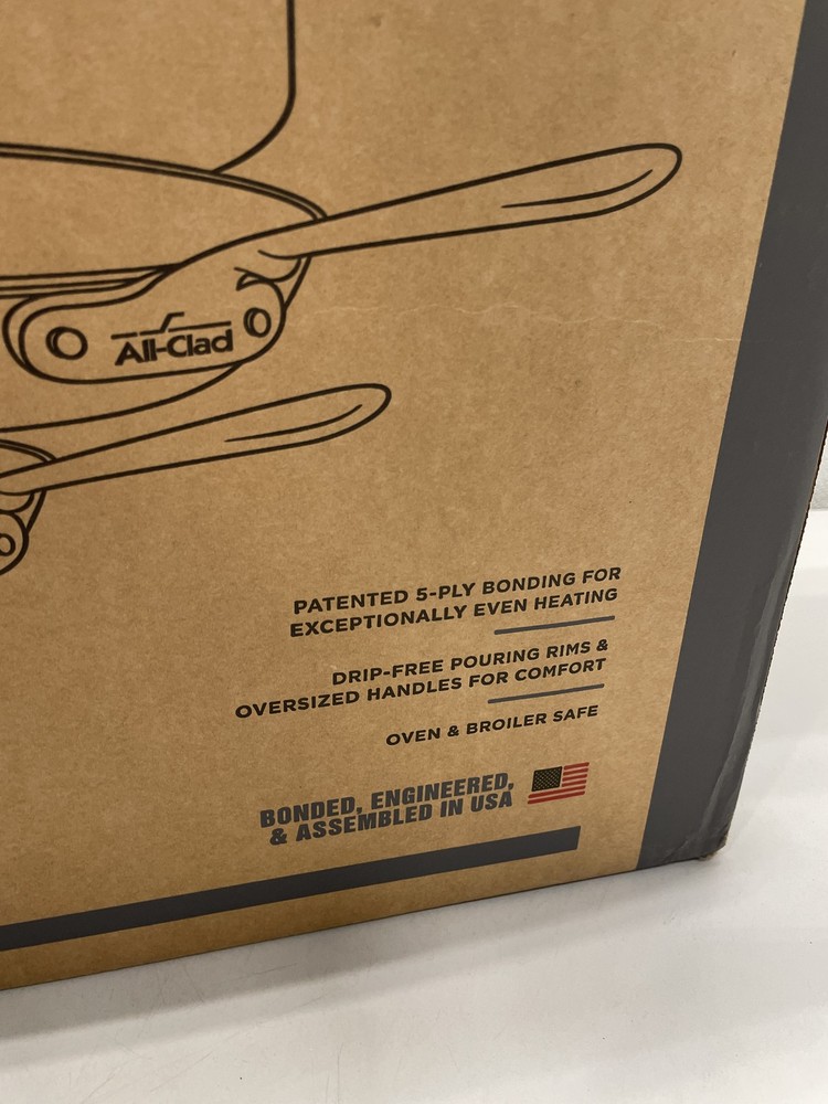 All-Clad Brushed D5 Stainless 10-Piece Cookware Set