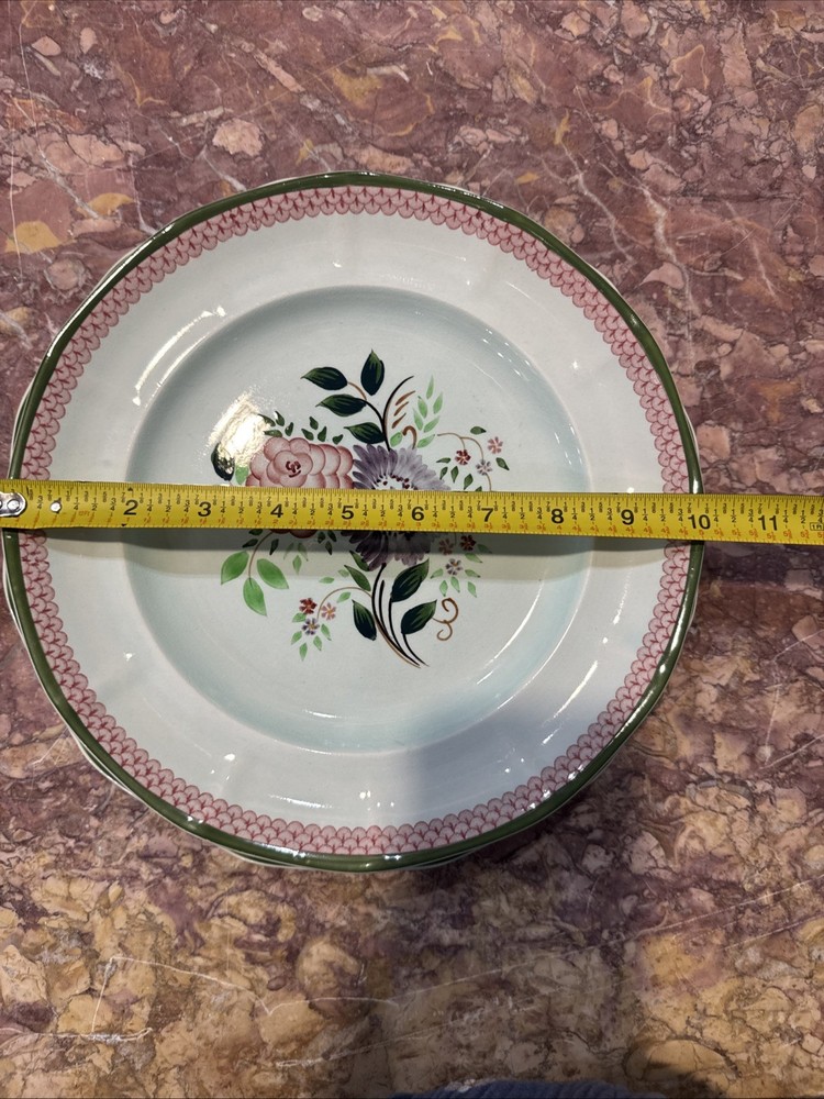 Adams England Calyx Ware Mandalay Pattern Hand Painted Complete 20-pc Set