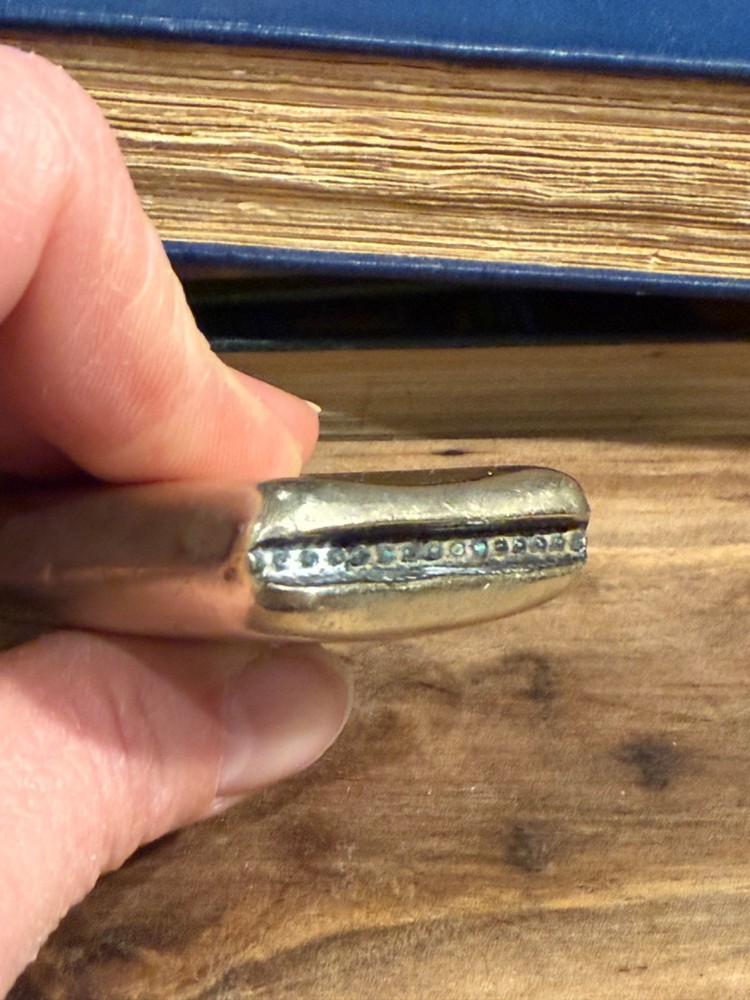 Vintage Silver Plated Vesta Match Safe with Engraved Pattern