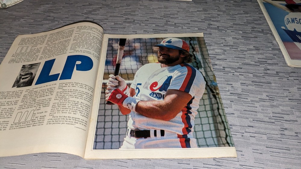 1980 Montreal Expos Baseball Program/Magazine EH