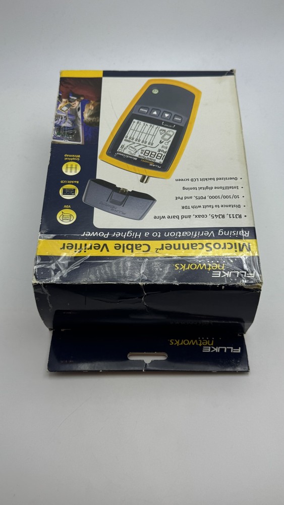 Fluke Networks MS2-100 Microscanner2 Cable Verifier #Z