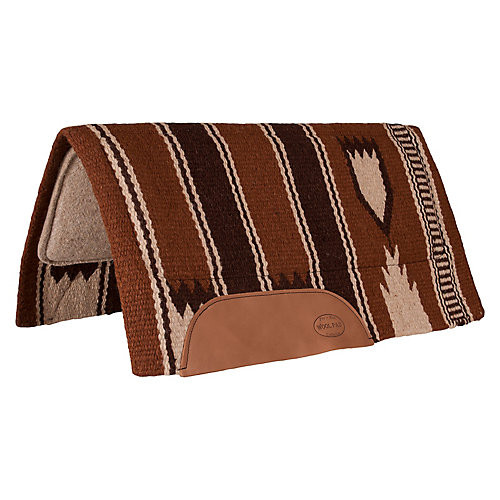Mustang Spine Relief Show Pad Wool Bottom