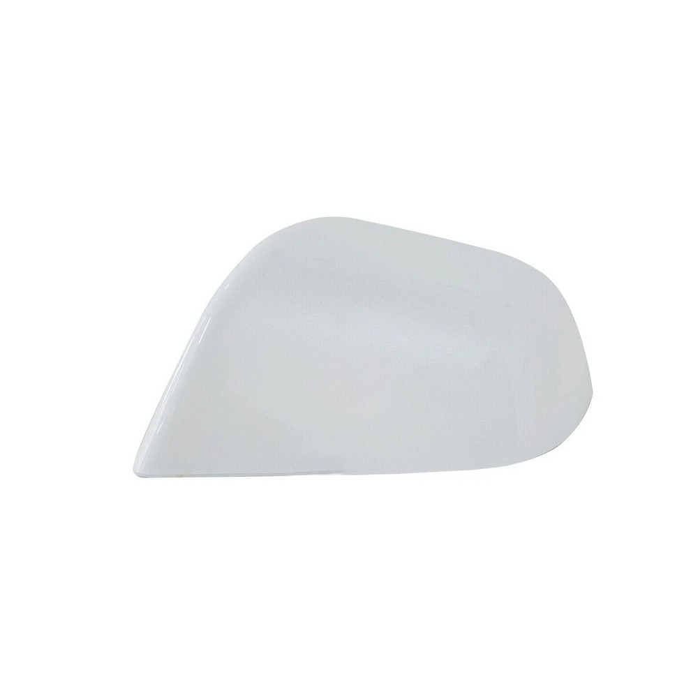 White Front Left Side View Mirror Cover Shell Cap For Tesla Model 3 2017-2022