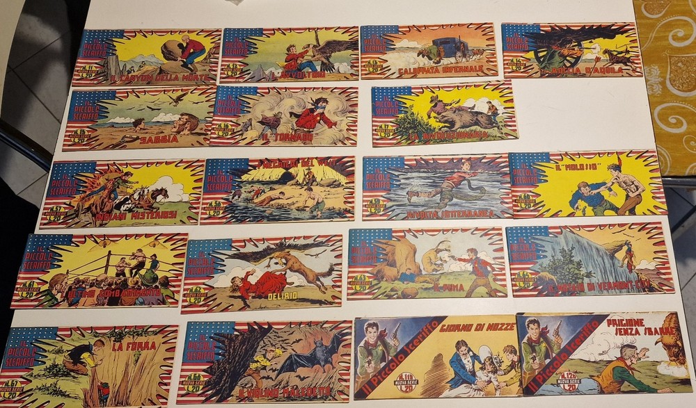 Small Sheriff Strips New Series 19 Pieces