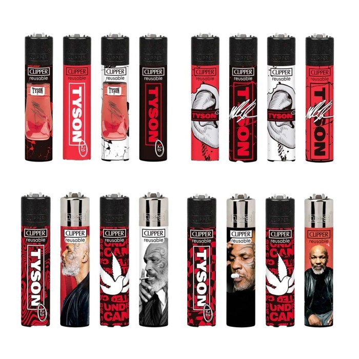 CLIPPER CP11 Tyson Limited Edition Reusable Lighters Carousel | 8ct