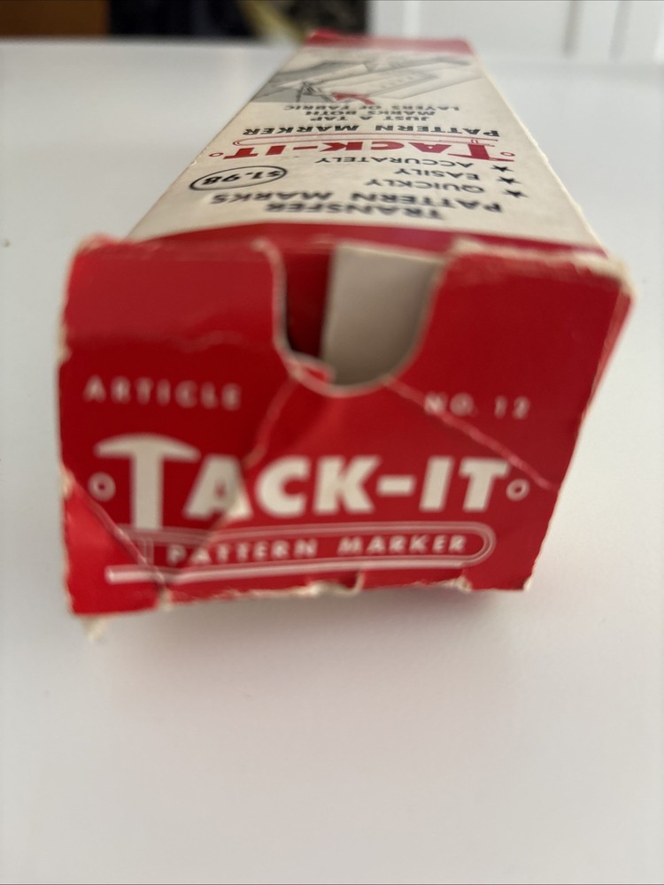 Vintage Tack-It Sew Transfer Pattern Marker Tool