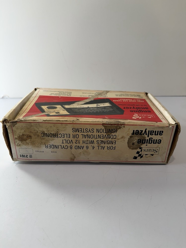 VINTAGE SEARS ENGINE ANALYZER MODEL 161.2161 *