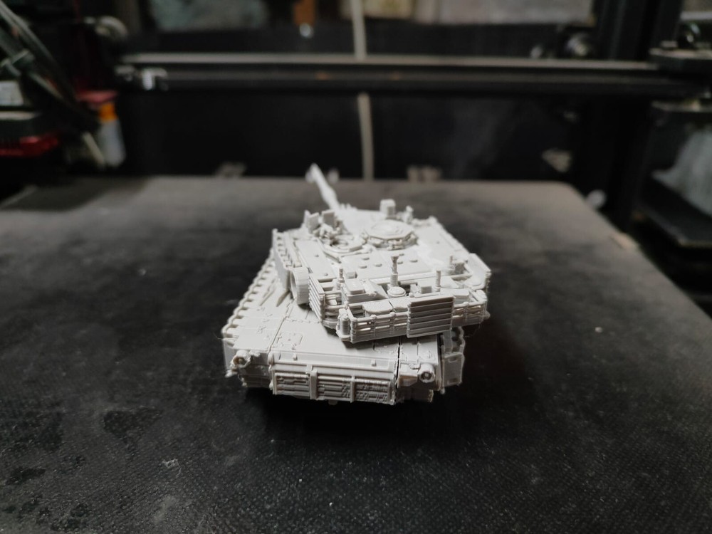American Abrams M1A2 tank 1:48 scale Printed 3d model kits DIY