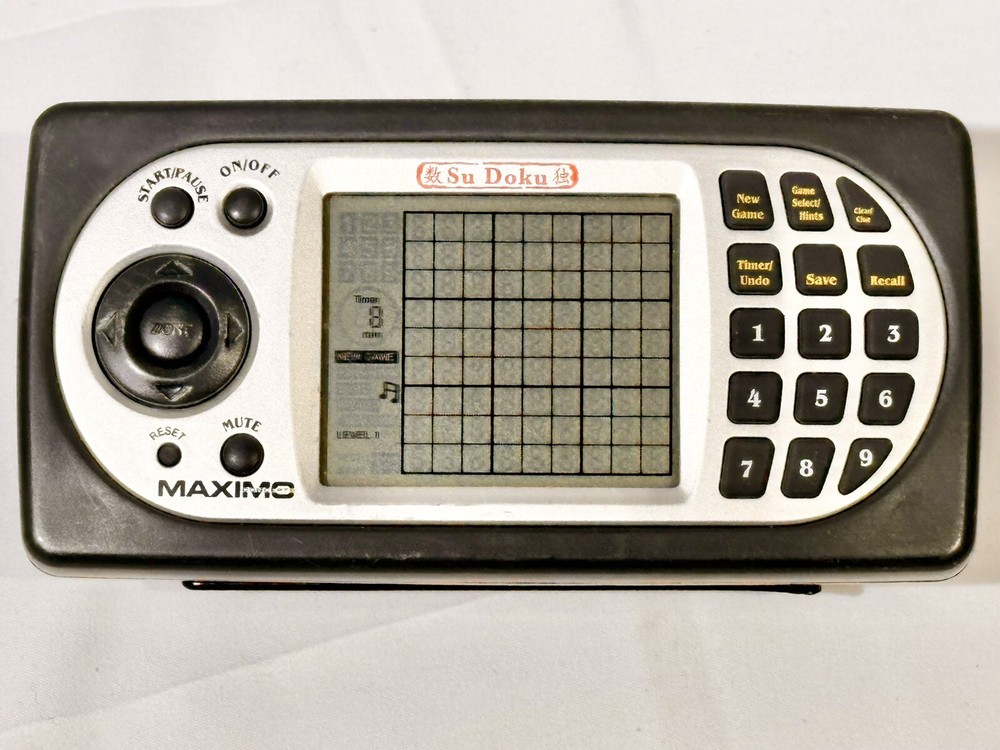 Sudoku & Word Search Handheld Electronic- Techno Source, Maximo Concepts