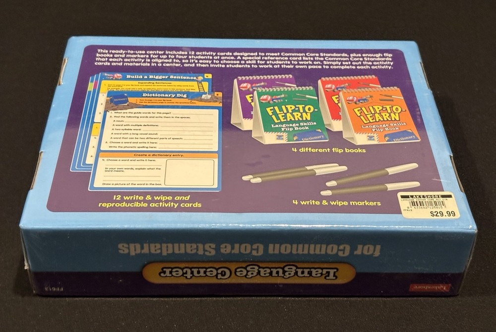 Lakeshore Language Center Common Standards Education Language Learning Set