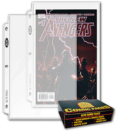 10 BCW Comic Book Binder Pages 10ct. Pack