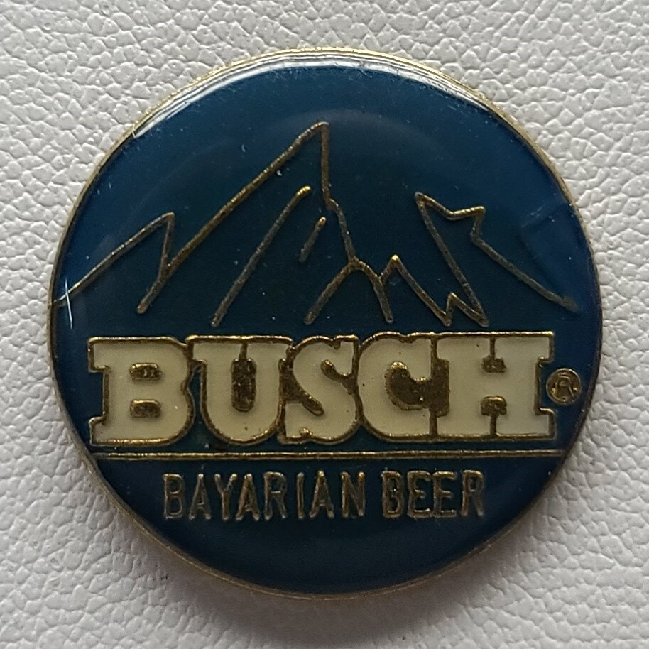 ⭐️ Busch Bavarian Beer Hat Lapel Jacket Pin Pinback