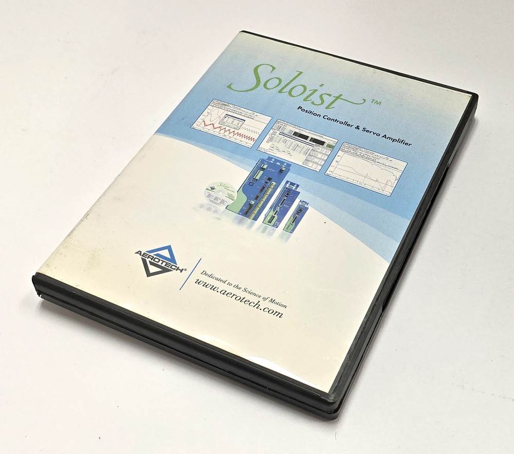 Aerotech Soloist V: 2.55.005 Position Controller Servo Amplifier CD Rom Software