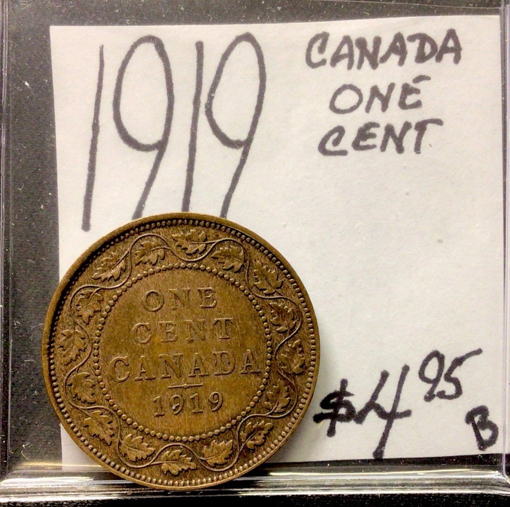 1919 Canada 1 Cent! ENN Coins