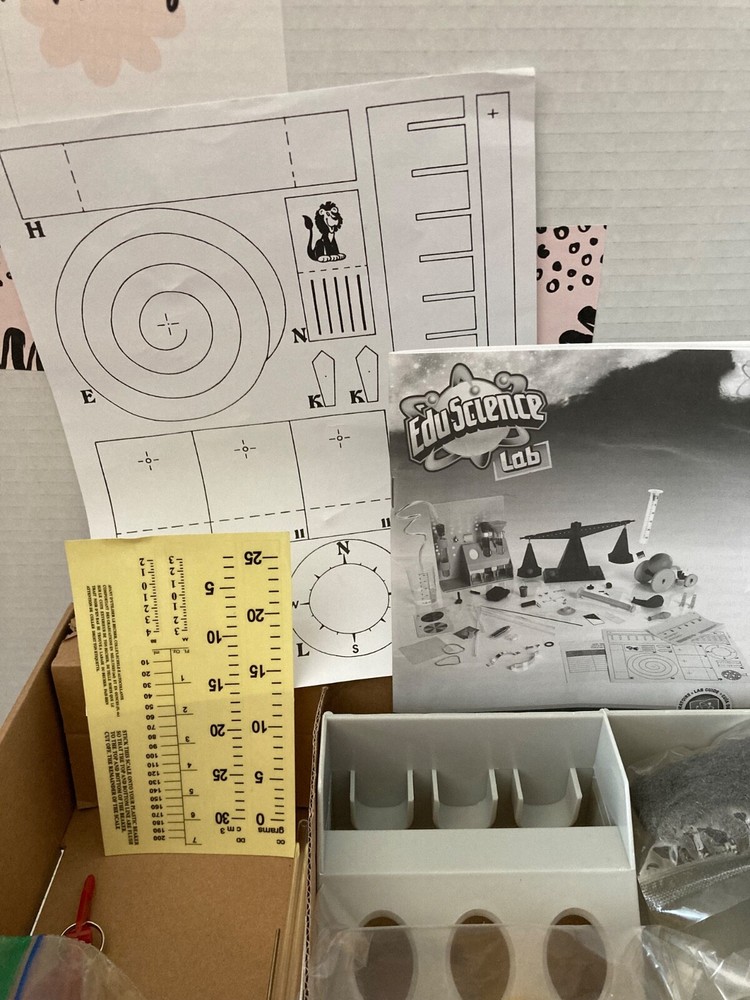 EduScience Lab Deluxe Physics Kit Science STEM New Sealed 8+yes 250+ Experiments
