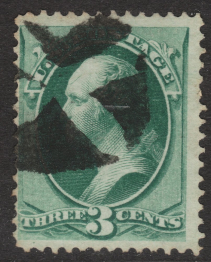 Scott #147 1870-71 Fancy Cancel     MSP07-23