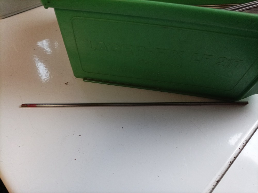 tungsten electrode 2mm WT20 red