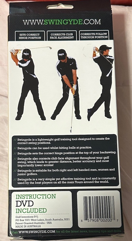 Swingyde Training Tool, The Ultimate Training Tool, Full Kit with DVD , New