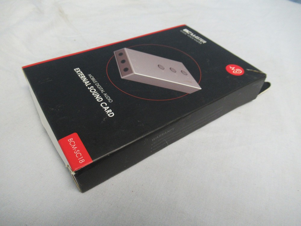 BC Master Magic Voice Master Mobile Digital Audio External Card BCM-SC18 (MM)
