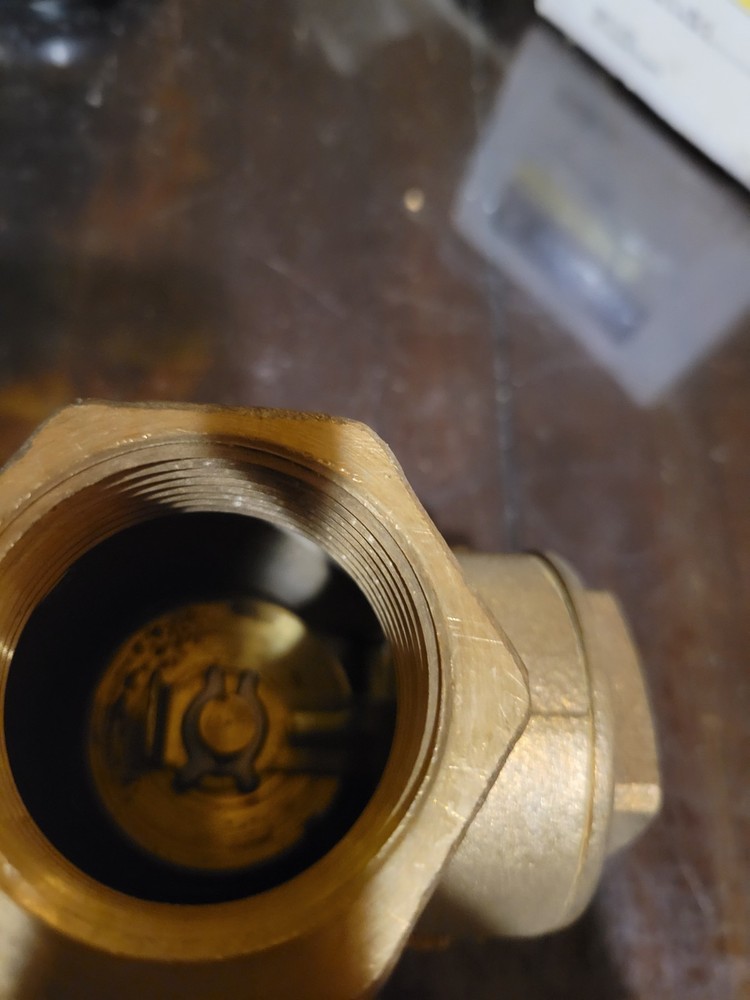 1 1/2 Brass Swing Check Valve