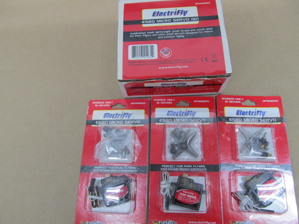 Seven ElectriFly #ES80 Micro Servos