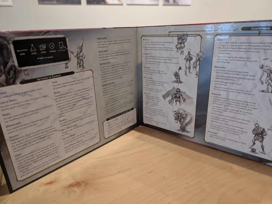 Dungeons & Dragons 5e - Dungeon Masters Screen (used)