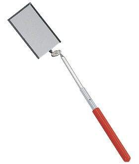 Genius Tools 50mm × 90mm Hinged Mirror - AT-RM15