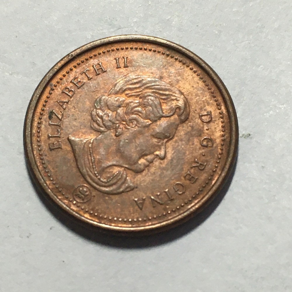 2007 CANADA ONE CENT COIN .