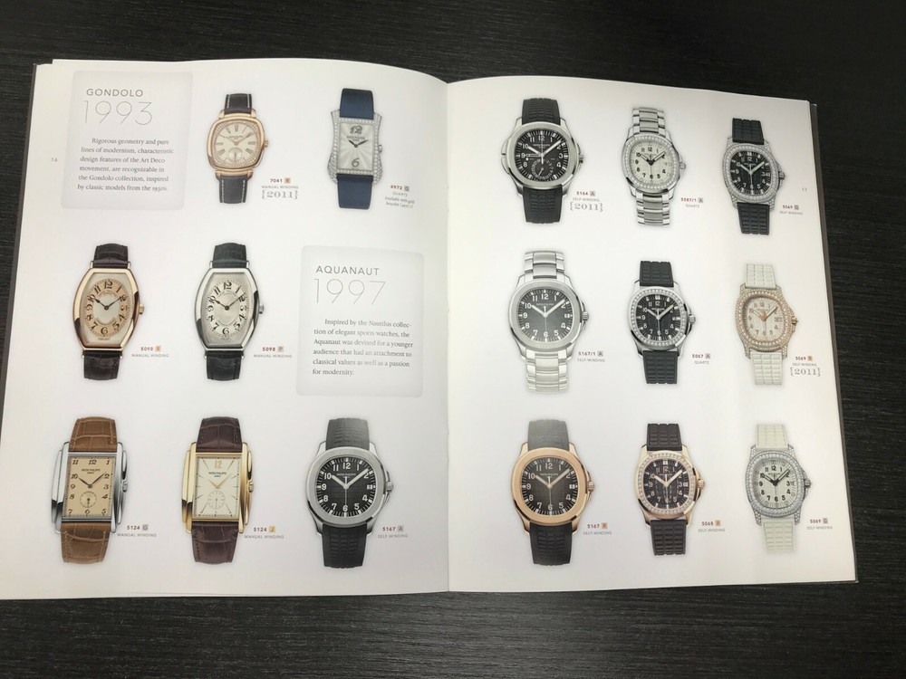 Genuine Patek Philippe Catalog Supplement 2011