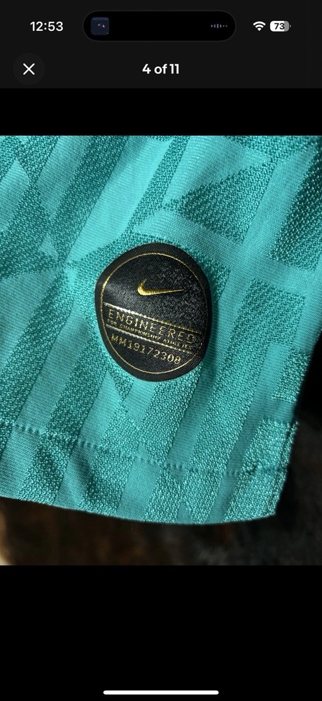Fc Barcelona 2019/2020 Third Jersey Nike Size Large