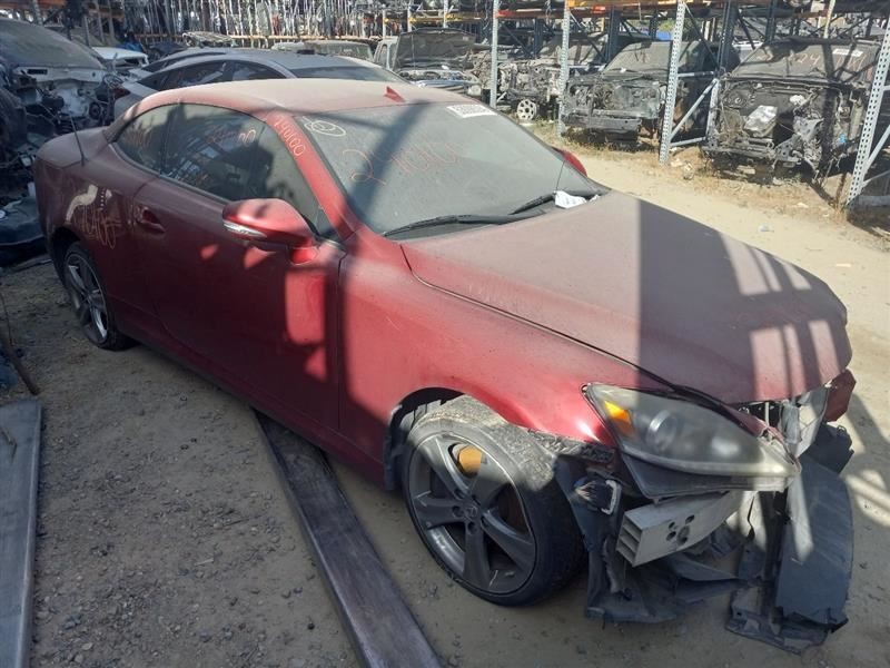 06-13 LEXUS IS350 DRIVER SIDE RED ROCKER PANEL