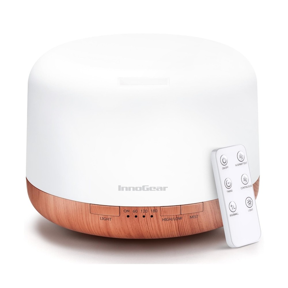 InnoGear 500ml Essential Oil Diffuser with Remote Control, Premium ... Fast Ship