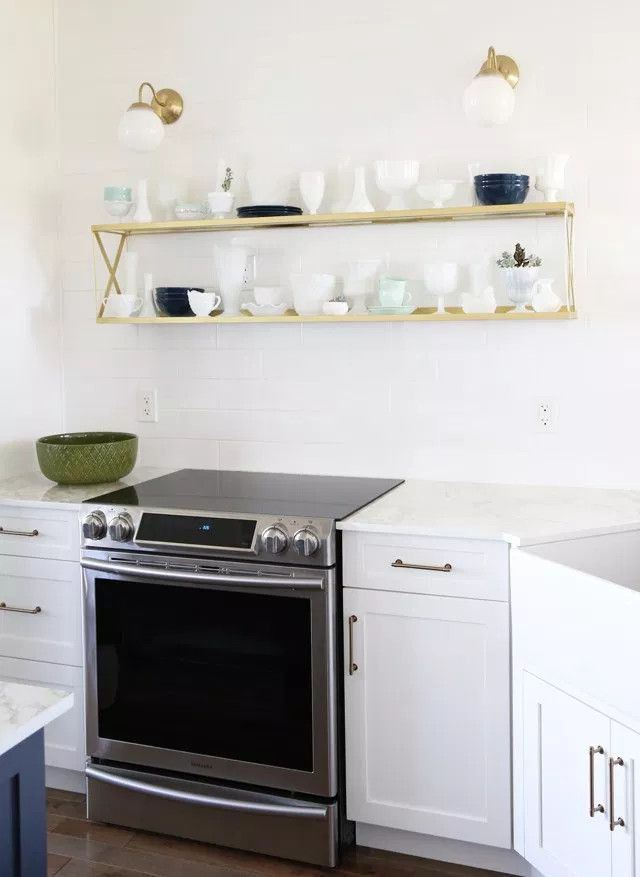 5" Builder Fashion Francisco Pull Champagne Bronze