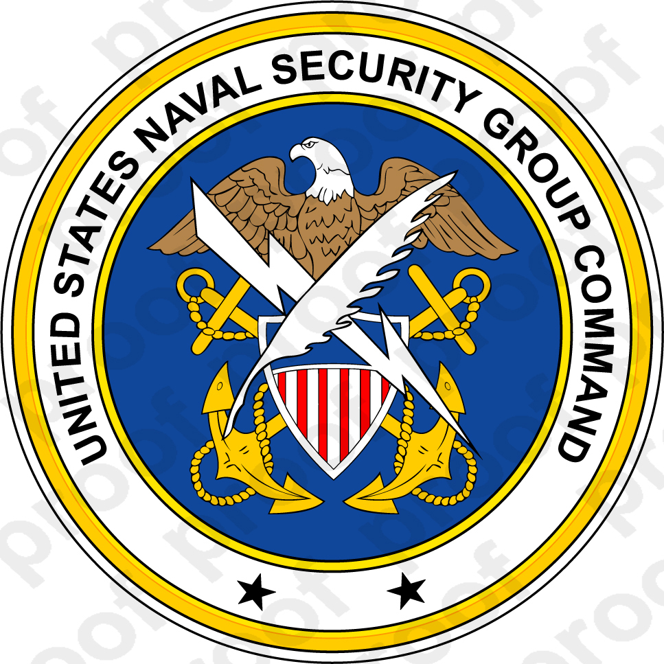 STICKER U.S. Naval Security Group Command (NAVSECGRU)