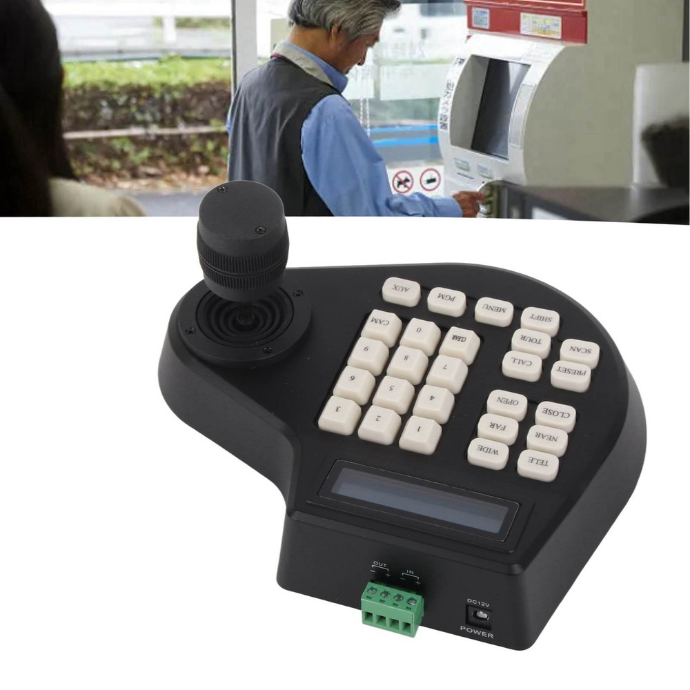 3D PTZ Camera Keyboard RS485 PTZ Joystick Controller LCD Display Control