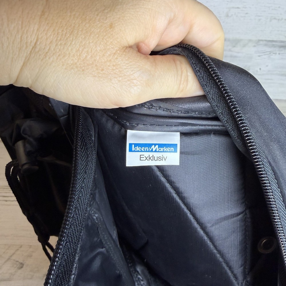 Original Carl Zeiss branded black backpack
