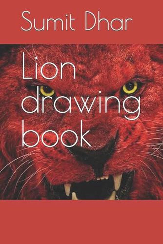 Lion drawing book