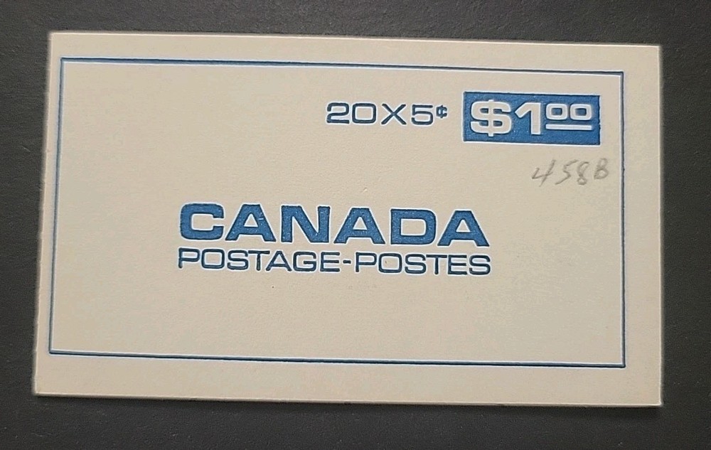 Canada Scott BK58a – Mint Never Hinged (MNH) – Complete Booklet