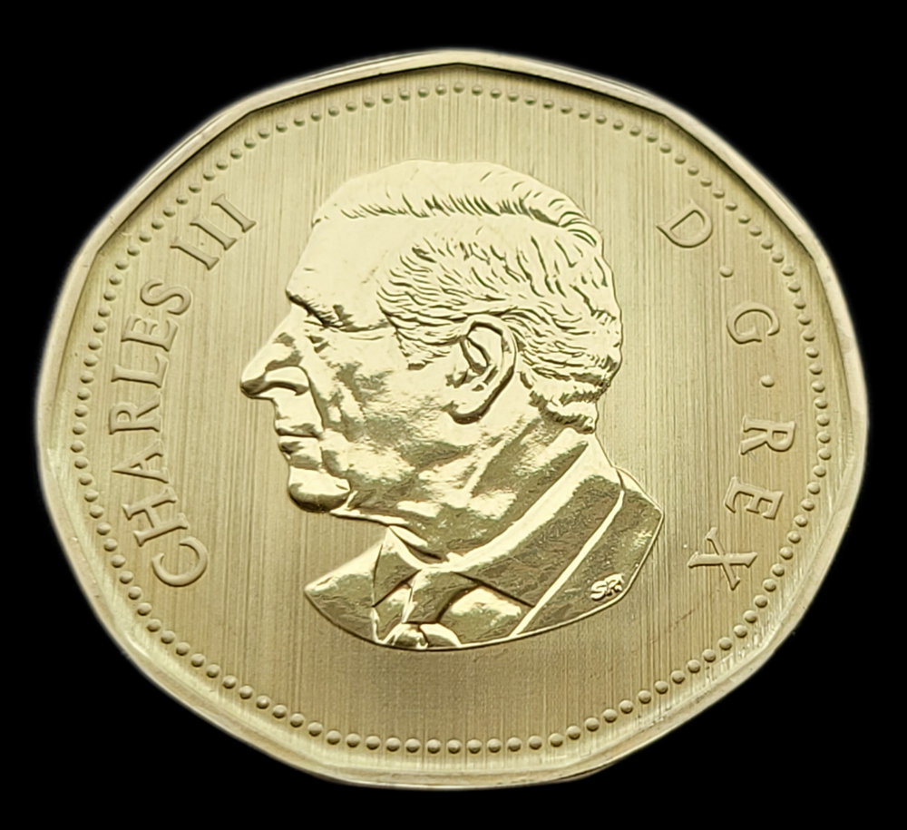 *** CANADA LOONIE 2024 *** SPECIMEN *** LEOPARD FROG ***