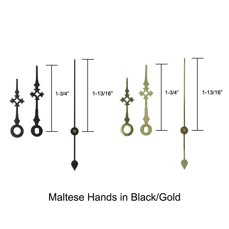 Takane Mini Quartz Clock Movement Kit (includes Hands) - Made in USA