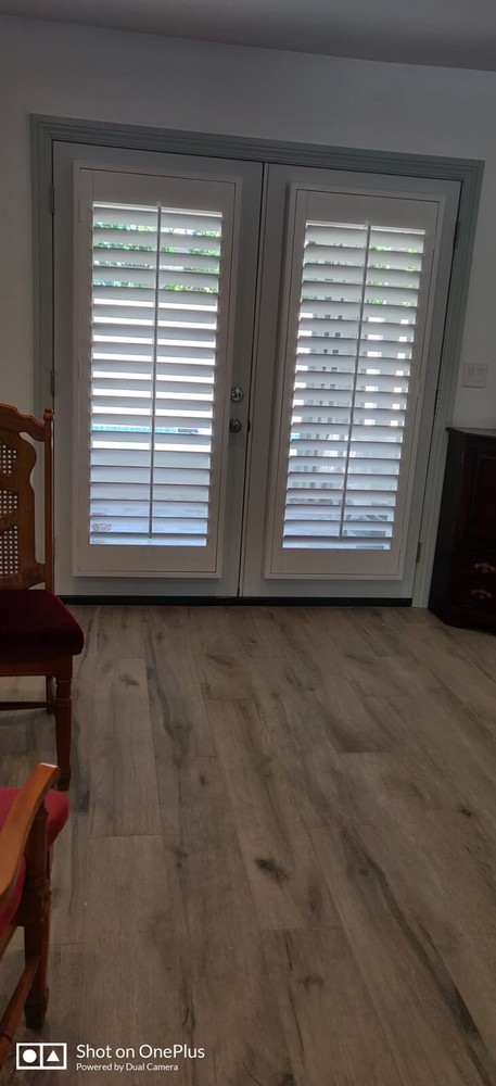 wooden window shutters