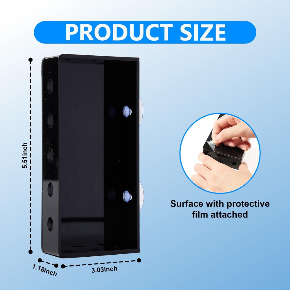 Aquarium Filter Baffle Suction Cup ABS Fish Tank Flow Controller Betta