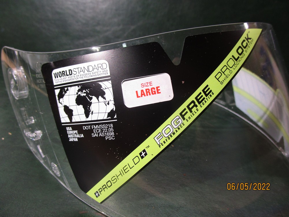 ICON Optics Shield Pro Lock Replacement Face Visor