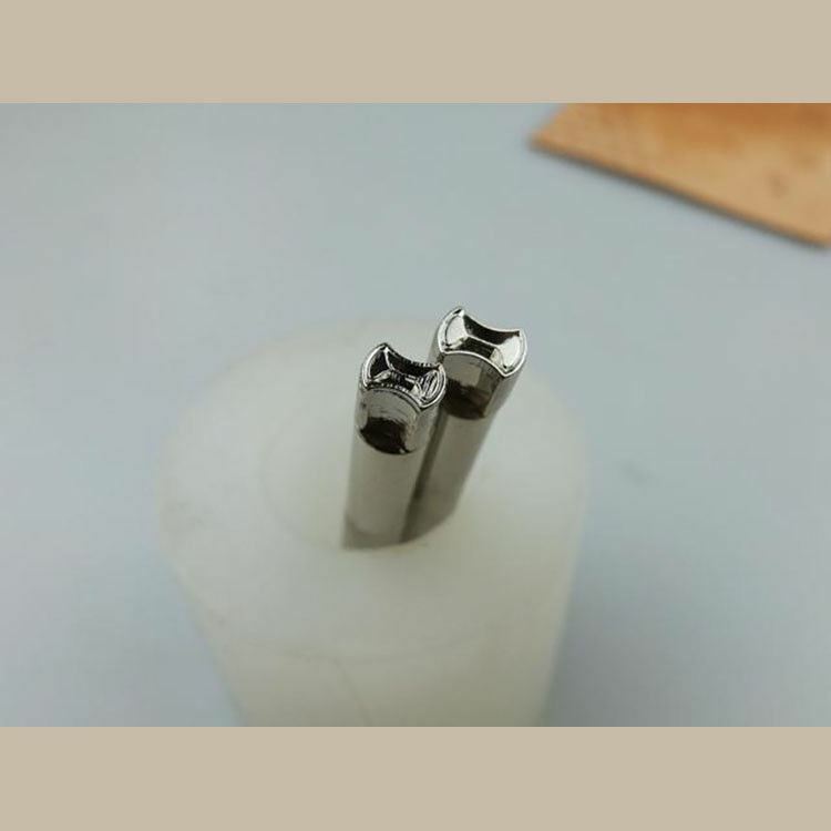 Stainless Steel leather craft Geometric Decorative frame pattern Stamp Tools DIY